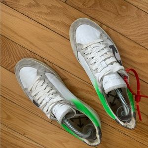 Off white sneakers